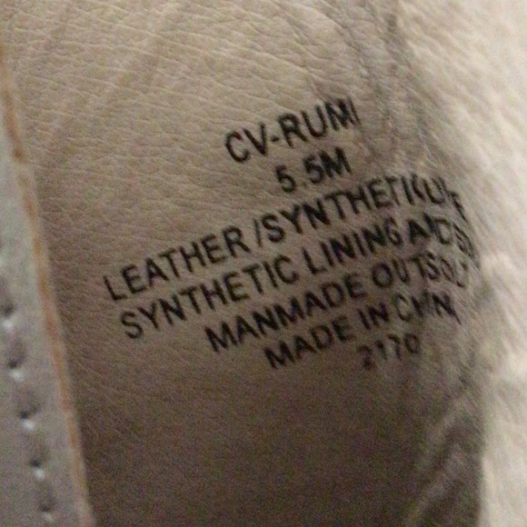 SALE OFR 🆕CHELSEA & VIOLET RUMI LEATHER LACE UP CHUNKY BOOTIES(Sz5.5) - Picture 13 of 15